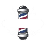 Kiepury5 Barbershop logo firmy z rolki reklamowej